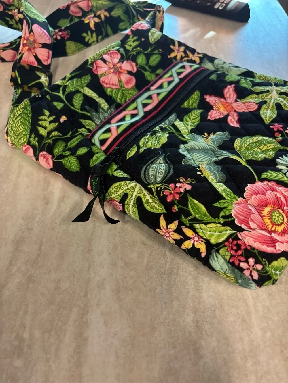 Vera Bradley Hipster Crossbody Bag Purse in Retired Botanica Pattern- Vintage